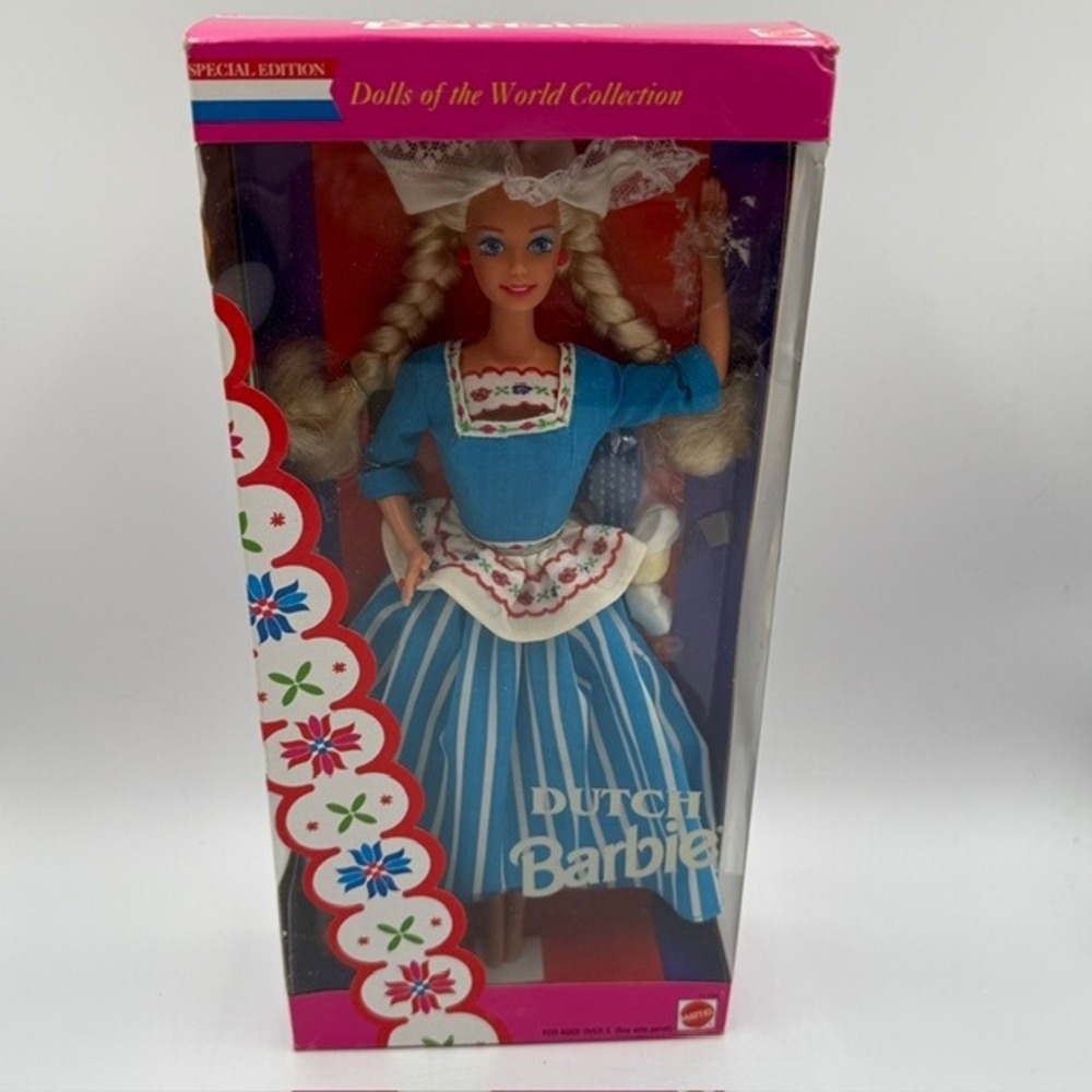 Mattel Dutch Barbie Dolls of the World Special Edition 1993 Vintage 11104 NIB